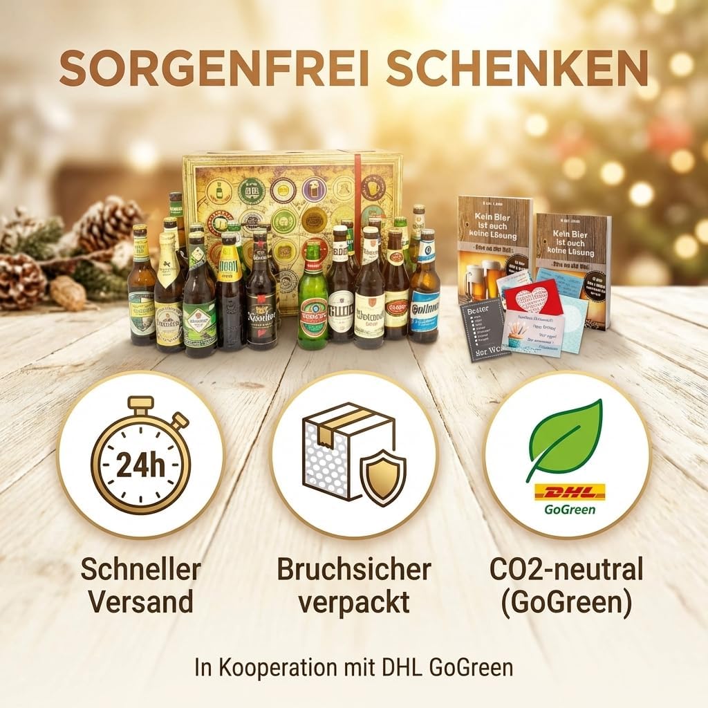 Oldtimer 80 - Beers from all over the World - for Grandma for Birthday - Advent Calendar 2024 2025 Beer – Bild 6