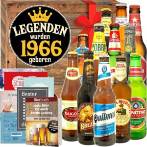 ostprodukte-versand Legends 1966-12 Beers from Around the World Gift Set