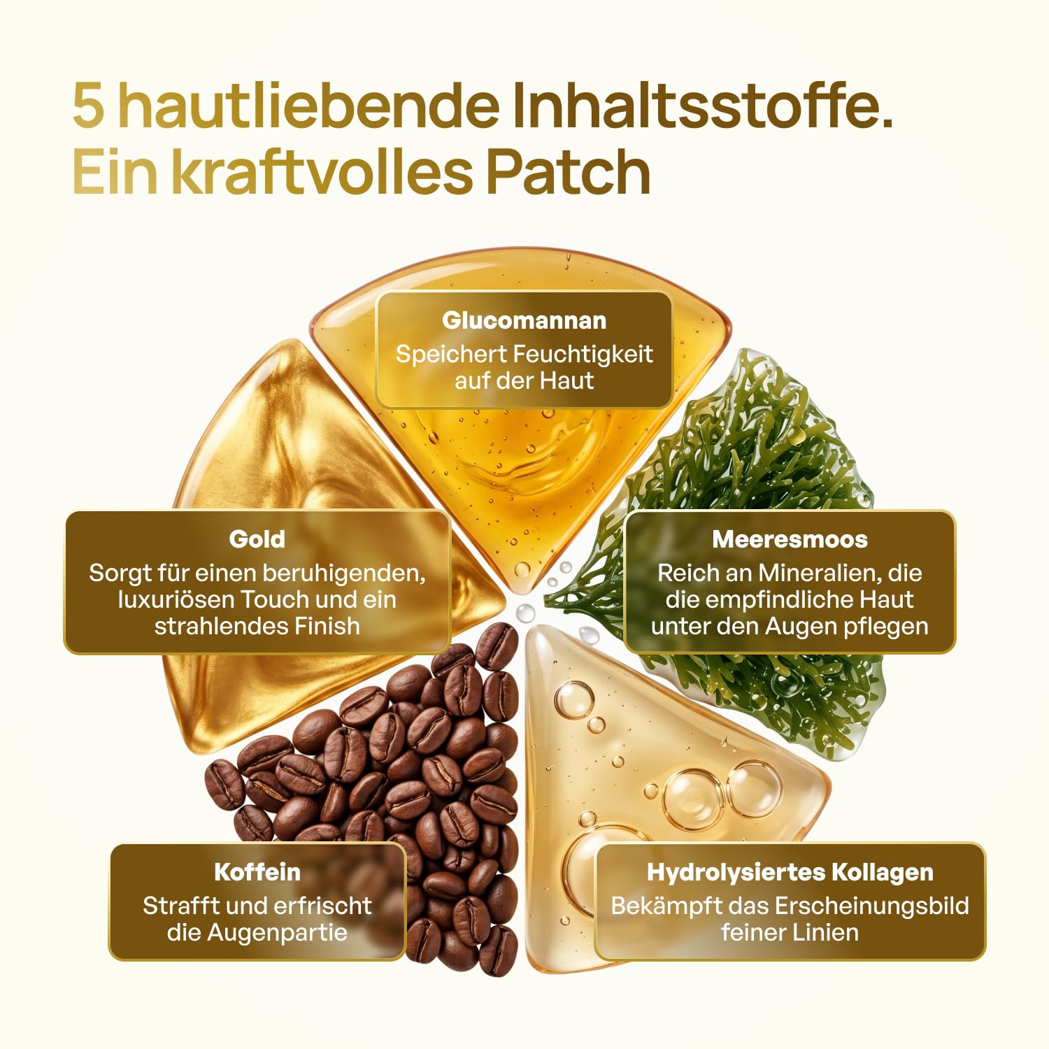 PLANTIFIQUE 30 Pairs Eye Pads Against Dark Circles and Bags – Bild 5