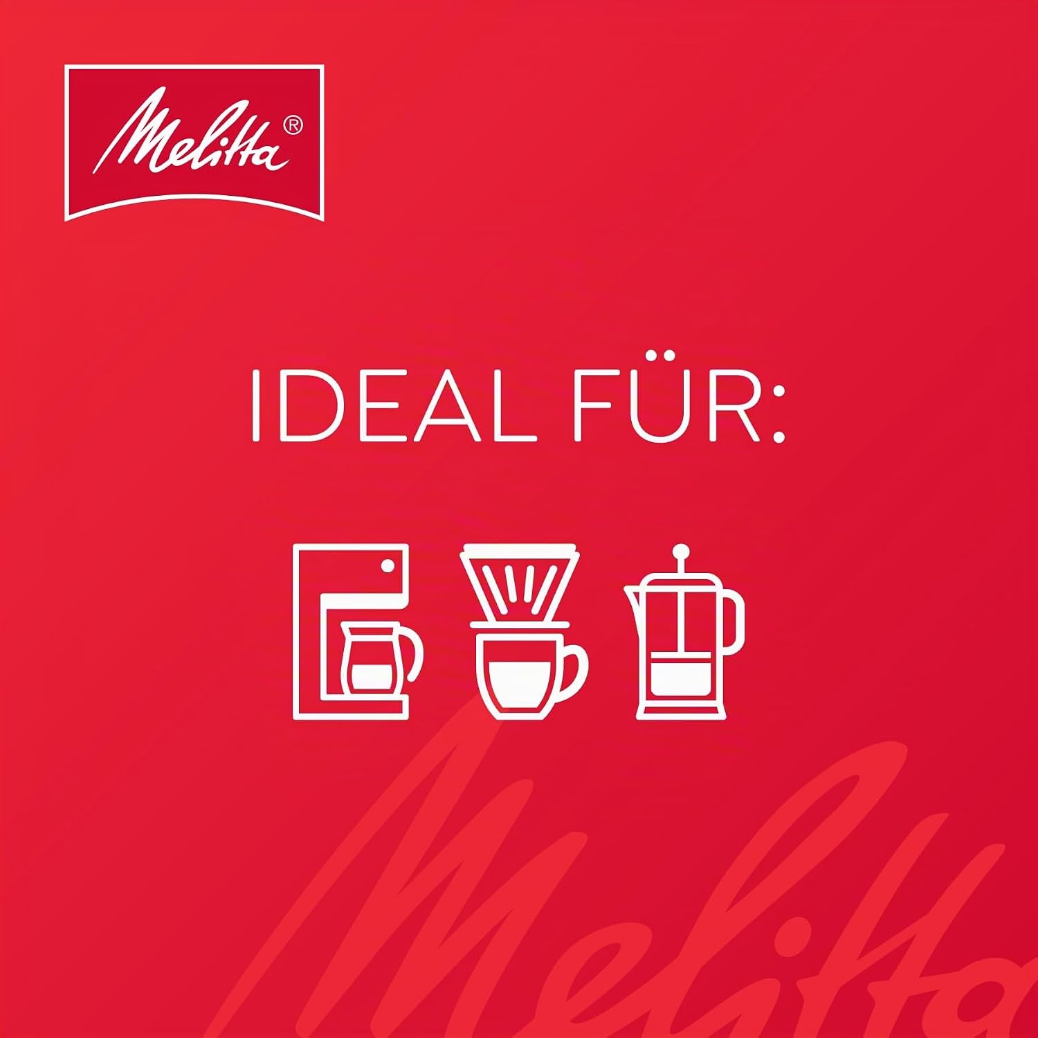 Melitta Harmonie Decaffeinated Filter Coffee, Strength 3/5, 12 x 500 g – Bild 2
