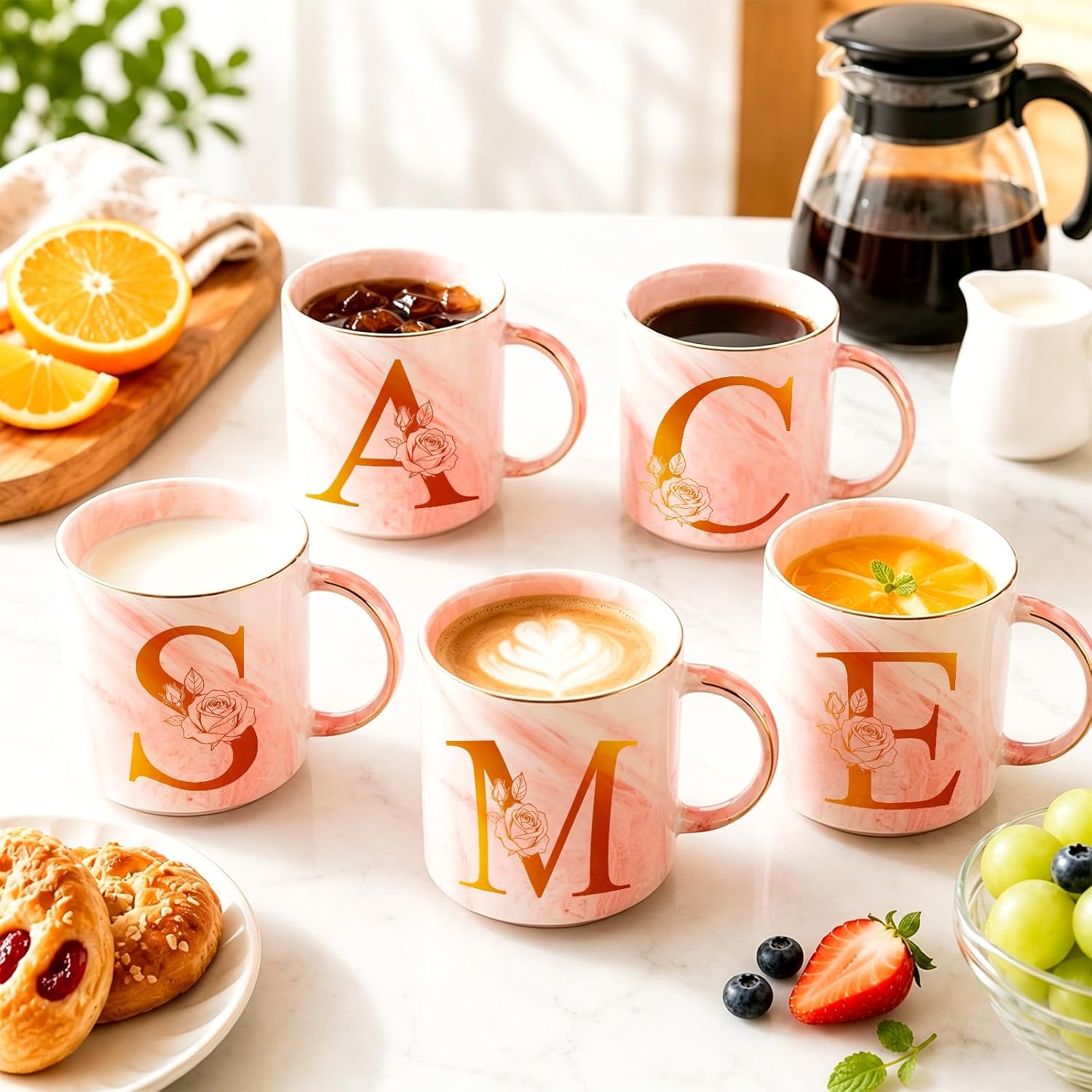 S Personalised Gifts with Letters Ceramic Mug – Bild 7