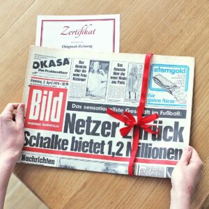 A Original Birthday Newspaper From 1985 – The Historic from 1985 onwards