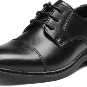 Bruno Marc Suit Shoes Boys Lace-Up Shoes Derby Wedding Party Shoes