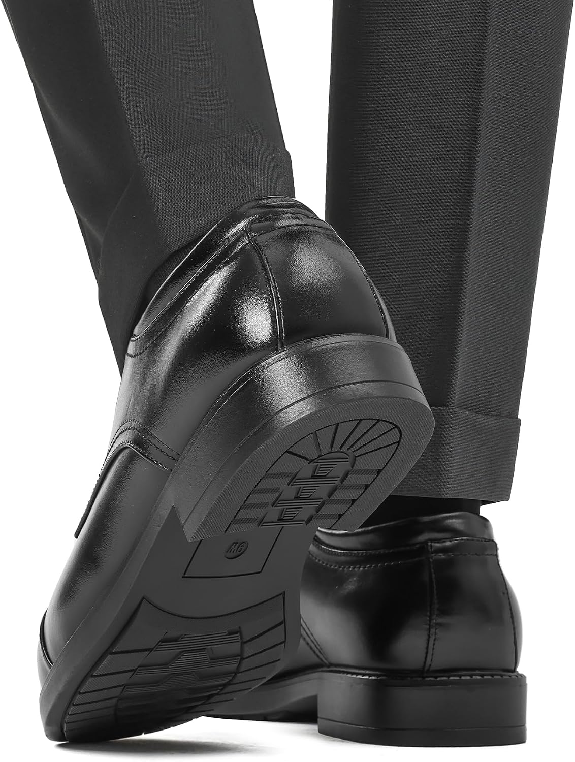 Bruno Marc Men's Dress Shoes Lace-Up Half Derby – Bild 8