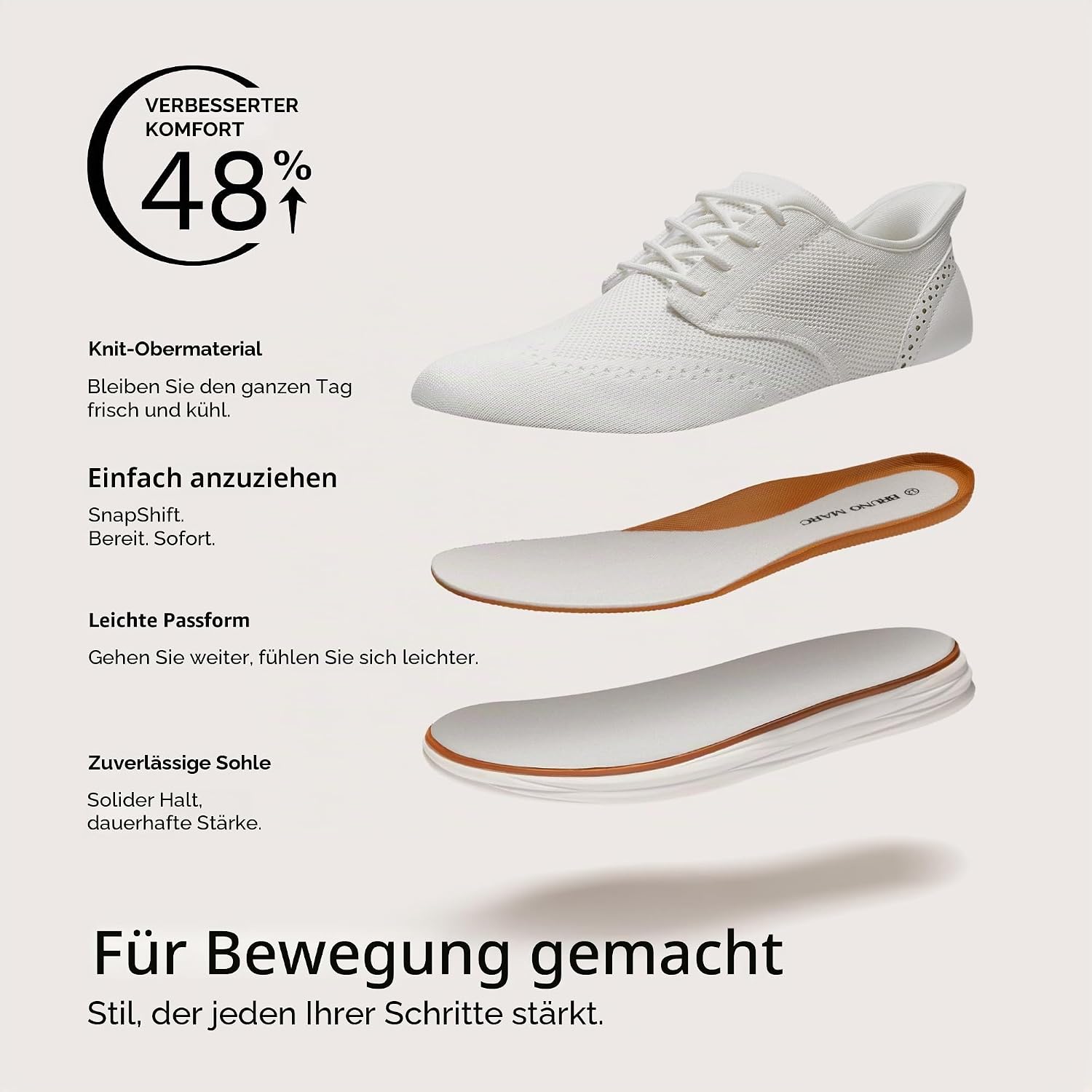 Bruno Marc Men's Lace-Up Shoes – Bild 8
