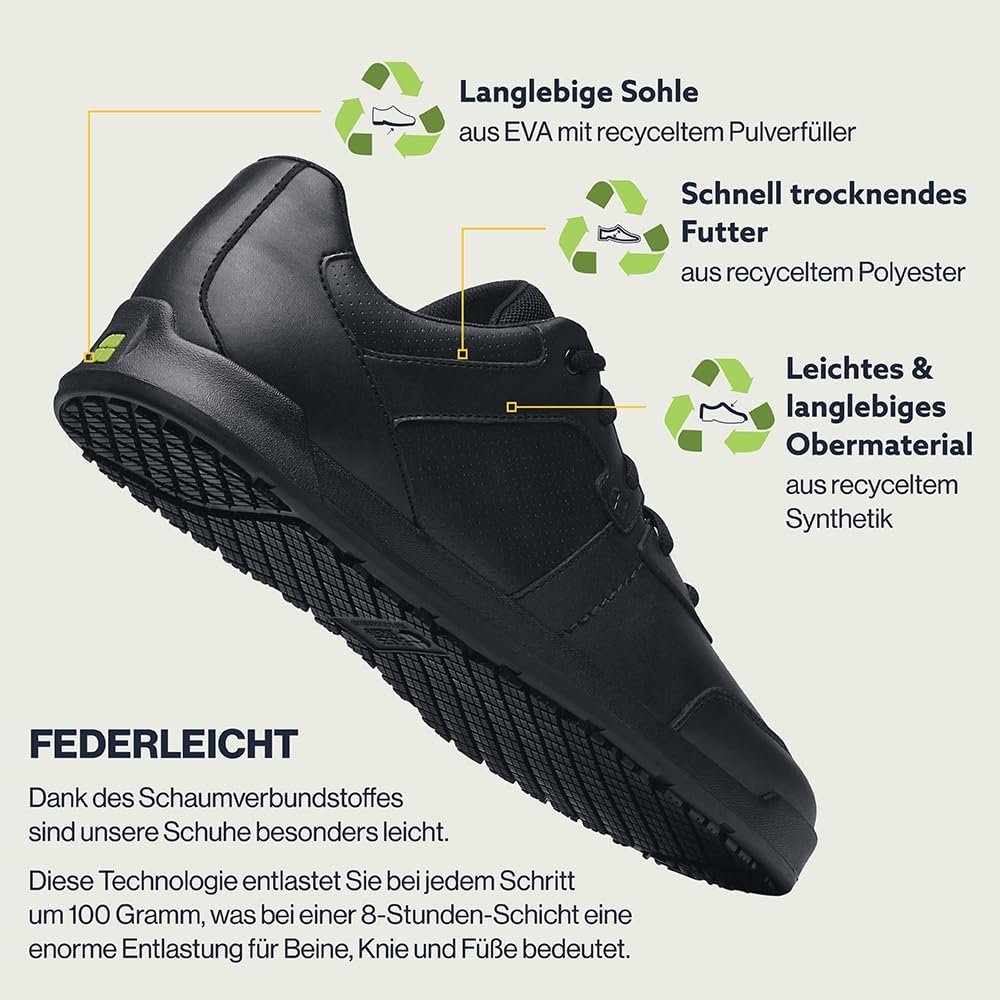 Shoes for Crews Freestyle II Men's Slip Resistant Work Trainers – Bild 4