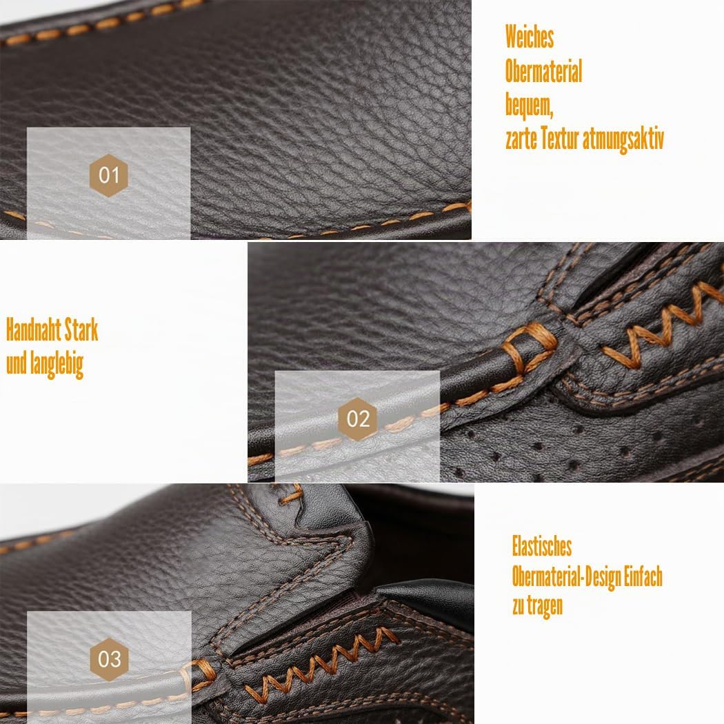Men's Casual Shoes Business Casual Leather Shoes Comfortable Men's Shoes 9088 GM – Bild 4