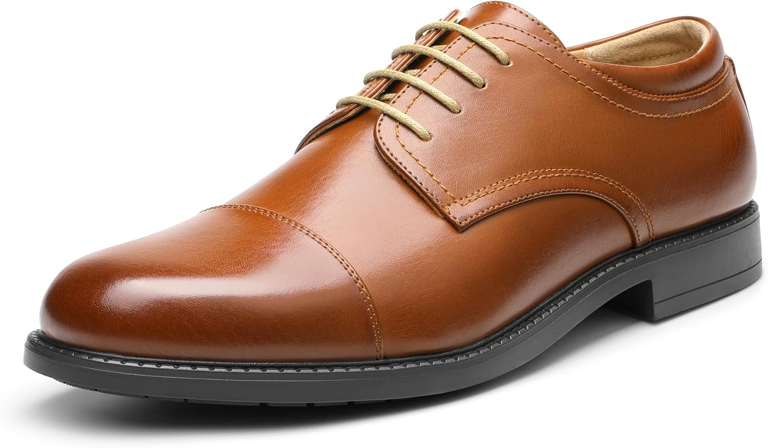 Bruno Marc Men's Dress Shoes Lace-Up Half Derby