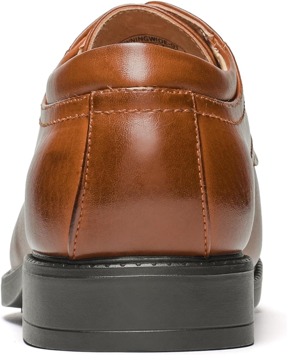 Bruno Marc Men's Dress Shoes Lace-Up Half Derby – Bild 6