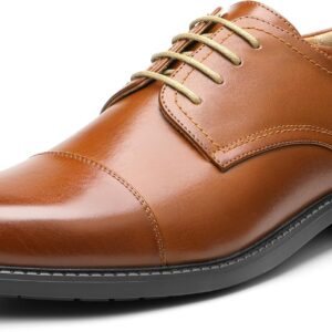 Bruno Marc Men's Dress Shoes Lace-Up Half Derby