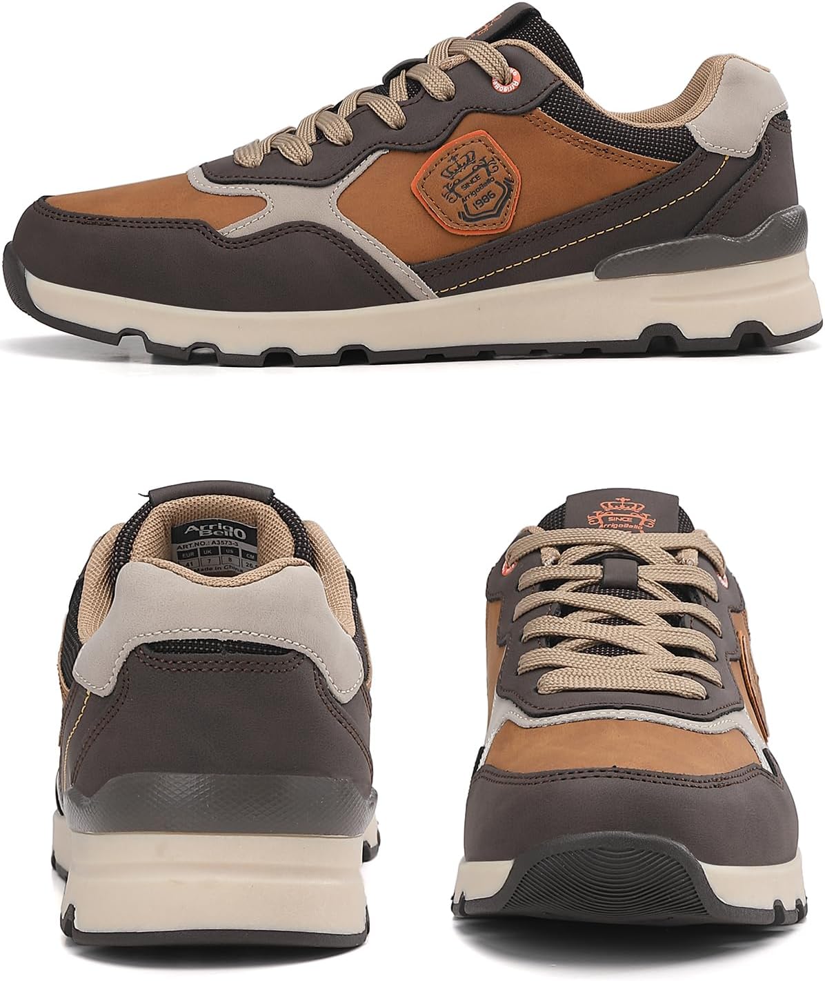 ARRIGO BELLO Trainers Men's Shoes Casual Shoes Traditional Shoes Sports – Bild 4