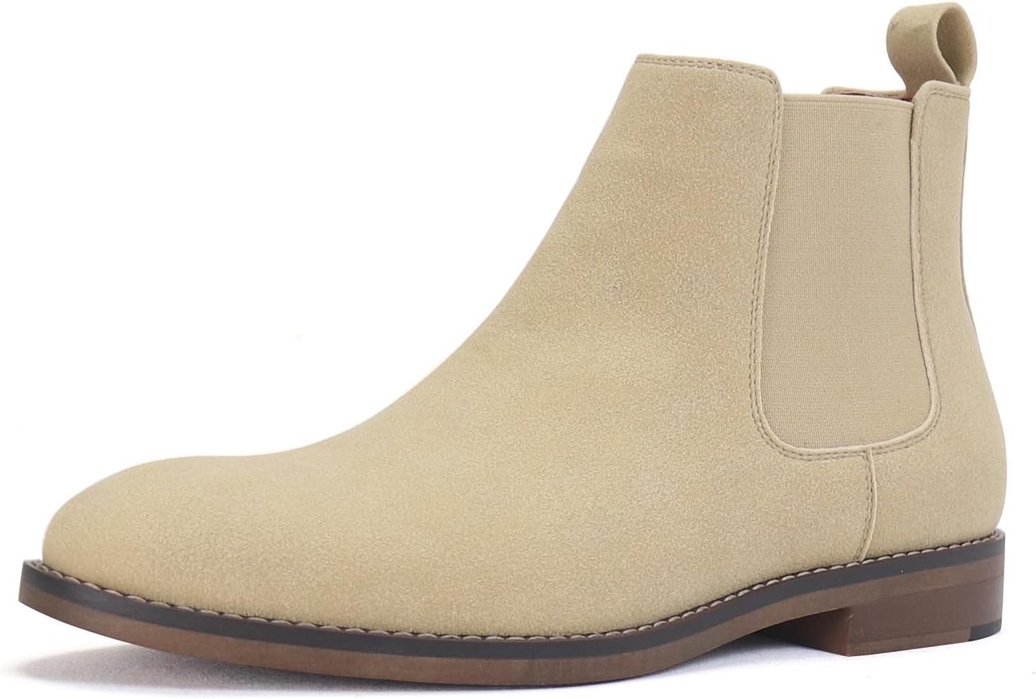 KUDORO Men's Chelsea Boots, Ankle Boots, Casual Slip On Boots