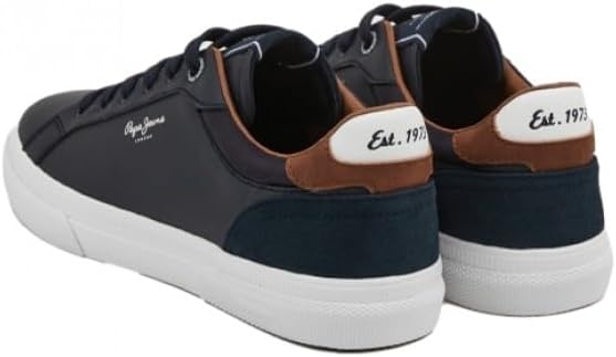 Pepe Jeans Men's Pepe Jeans Kenton Court Trainers Black Trainers – Bild 5