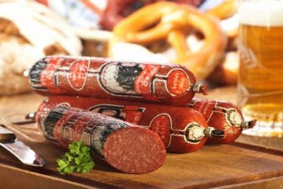 Rhöni GmbH & Co. KG Large Sausage Variety - Salami Hungarian Style, Red Wine Salami, Black Beer Salami – Bild 3