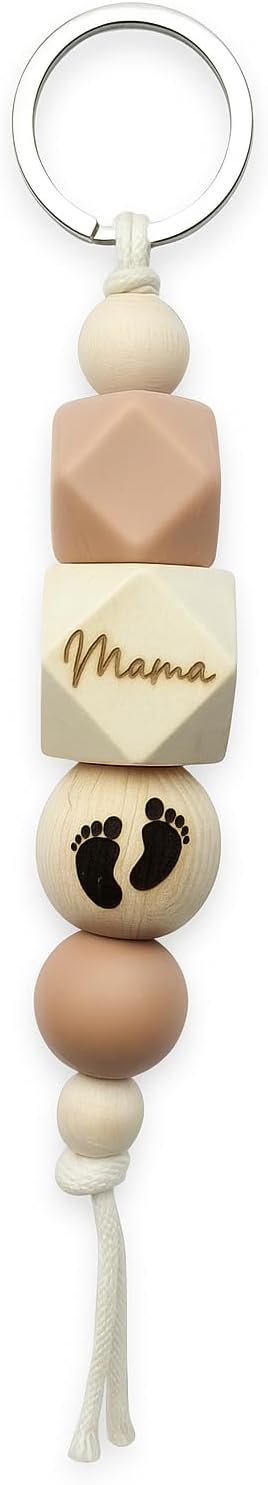 Personalised Pregnancy Keyring Gift Birth Gift