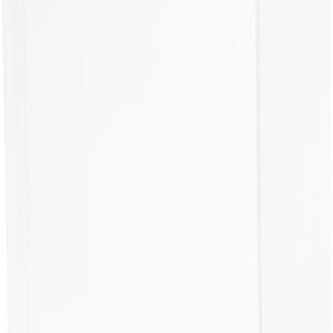 QUARKZMAN Pack of 20 Transparent Plastic Gift Boxes, 38 x 76 x 160 mm Gift Boxes, Plastic Clear with Protective Film for Sweets, Wedding, Party Packaging