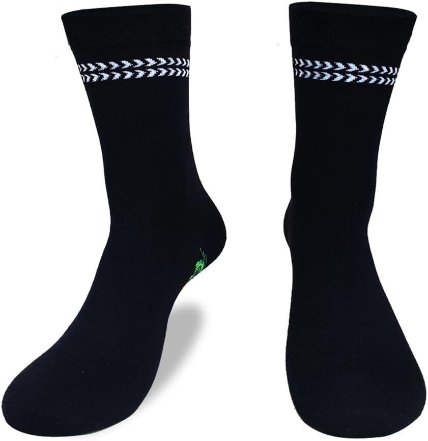 Men’s Funny Socks with Inscription (German Language), EU 43–46/UK 8.5–11.5, Gift for Birthday, Men’s Day, Father’s Day, for Dad, Grandpa, Friend, Brother, Boys – Bild 4