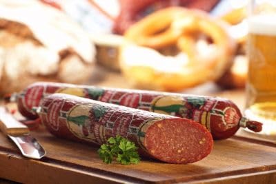 Rhöni GmbH & Co. KG Large Sausage Variety - Salami Hungarian Style, Red Wine Salami, Black Beer Salami – Bild 2