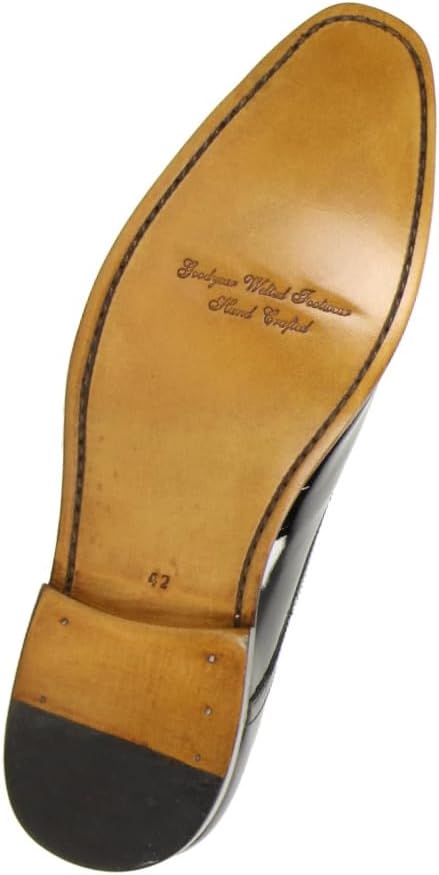 Smokies Roberto Men's Wedding Shoes Leather Genuine Leather and Frame Stitched (EU) – Bild 3