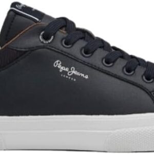 Pepe Jeans Men’s Pepe Jeans Kenton Court Trainers Black Trainers