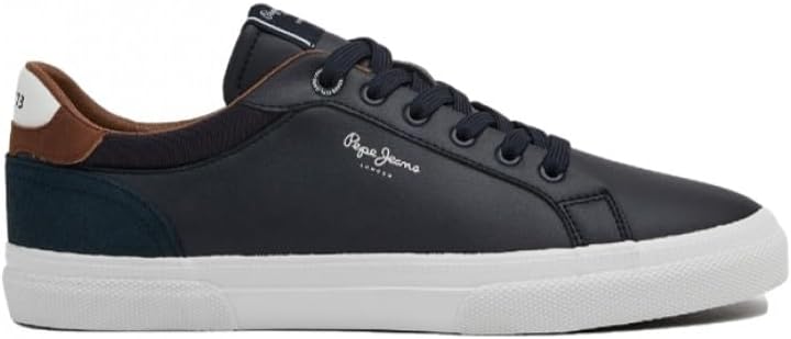 Pepe Jeans Men's Pepe Jeans Kenton Court Trainers Black Trainers