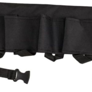 Black Bottle Holder Beer Belt for 6 Bottles with Metal Bottle Opener Length Approx. 124 cm in Gift Box