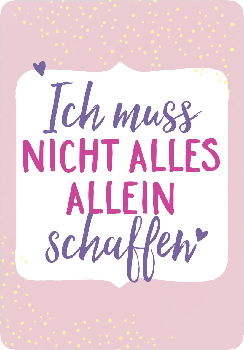 Mama in Balance: Übungen und Tipps für einen entspannten Baby-Alltag. 50 Affirmationskarten, die motivieren und Kraft schenken (Geschenke für frischgebackene Mütter) – Bild 2