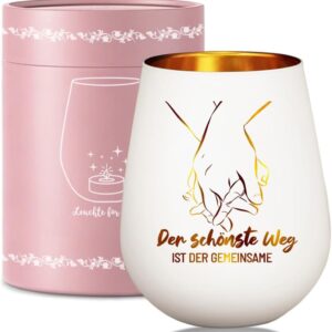 Glass Lantern with Gift Box, Wedding Gift