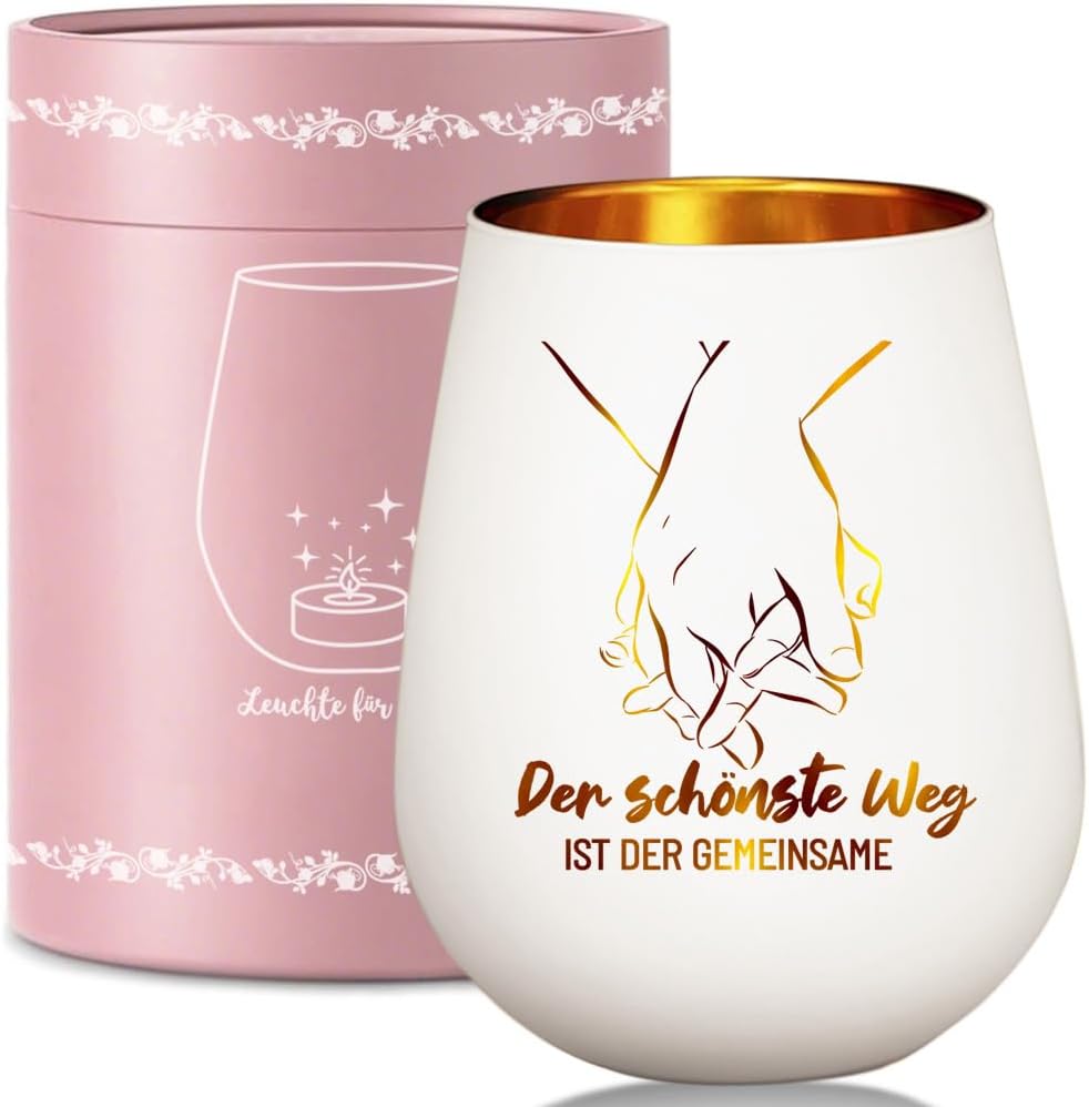 Glass Lantern with Gift Box, Wedding Gift