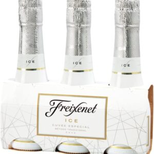 Freixenet ICE Cava (3 x 0.2 l) – Semi-dry, creamy sweet in taste with fresh nuances and aromas of tropical fruits, made according to the method of traditional bottle fermentation