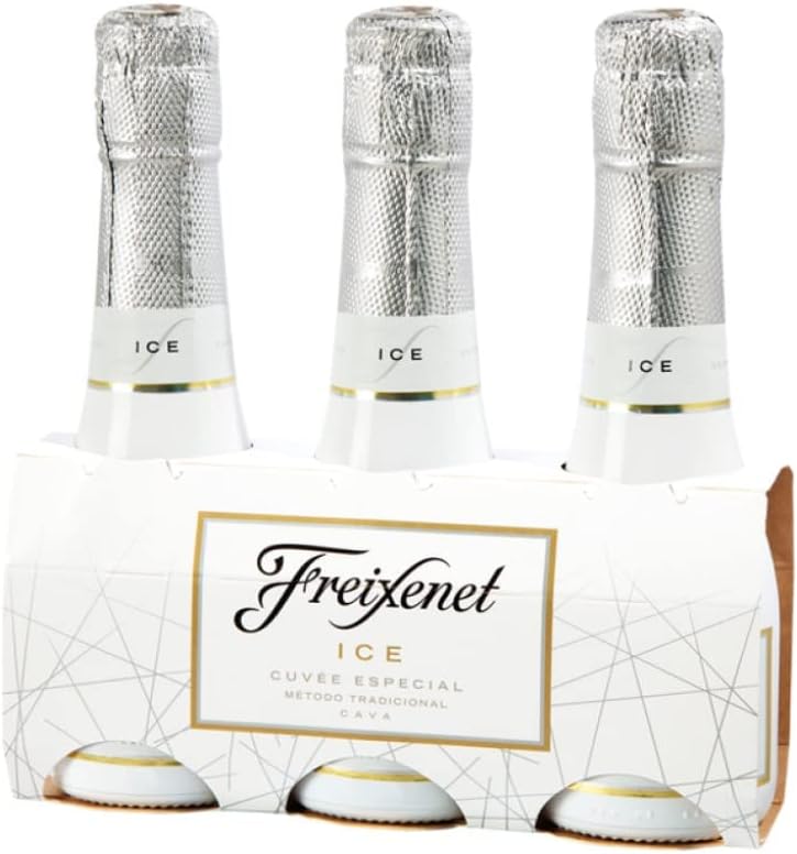 Freixenet ICE Cava (3 x 0.2 l) - Semi-dry, creamy sweet in taste with fresh nuances and aromas of tropical fruits, made according to the method of traditional bottle fermentation