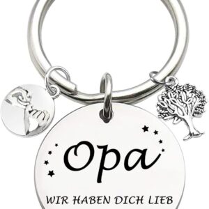 Tecreo Grandpa Gift Best Grandpa Keyring Grandpa We Have You Love Father's Day Gift Birthday Gift from Granddaughter Grandchild to Grandpa