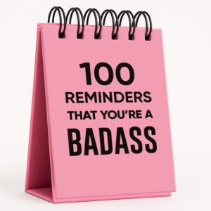 Astralux Affirmations for a Boss Babe Flip Book, Daily Positive Mindset Cards