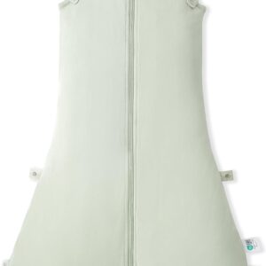 Momcozy Baby Sleeping Bag 1.5 Tog Cloud Soft Bamboo with 1.5 Tog, Portable Blanket with Supportive Plush Stuffing, Two-Way Zip for Easy Nappy Changing