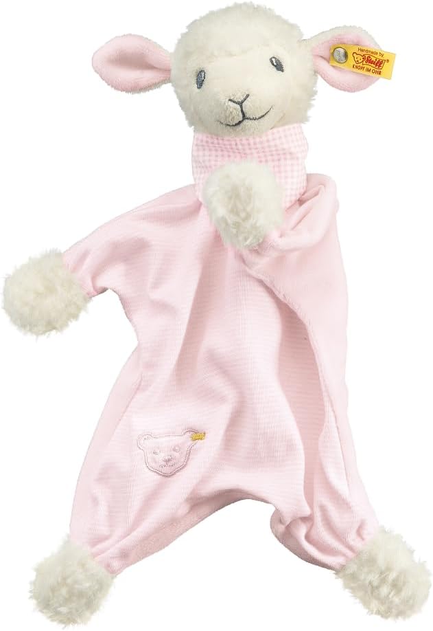 Steiff 30cm Sweet Dreams Lamb Comforter (Pink)