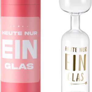 Aotlet Gifts for Women for Birthday, 750 ml Wine Glasses, Gift Idea for Wine Lovers, Christmas Gifts for Women, Mum, Sister, Funny Gifts for Men, Made of Glass