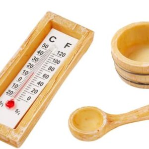 Hobbyfun Sauna Accessories Pack of 3 Wellness Gift