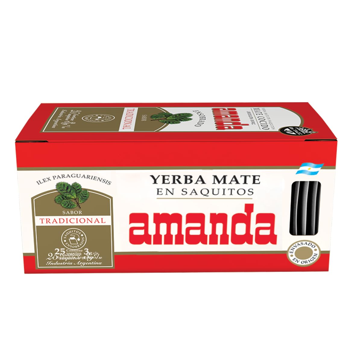 Yerba Mate Amanda Tea Bags x25