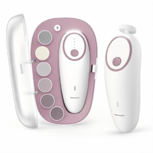 Momcozy Elektrische Nagelfeile Baby, Rosa