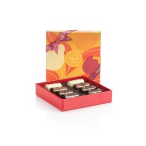 Venchi Autumn Gift Box with Assorted Chocolate Bar, Milk Chocolate, Extra Dark, Salted White, 115 g, Gluten Free, No Dyes and No Preservatives, Gift Idea