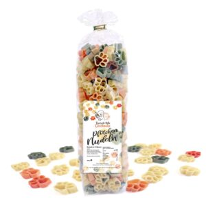 Gift Set Dog Owners (Black) | Paw | Cooking Spoon with 250 g Gourmet Pasta Packed in a Personalised Gift Bag