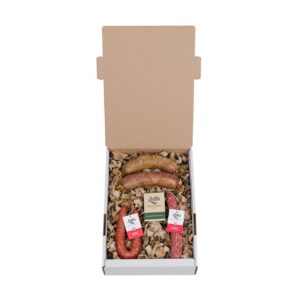 Leffis Sausage Package Maxi Awl Sausage from North Hesse | Sausage Basket with Awl Sausage Gift Box Men | Ideas for Gift Basket Gift Basket Men