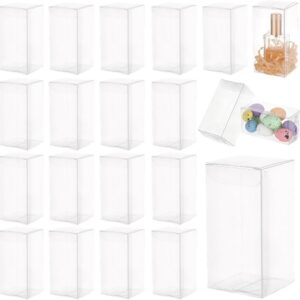 CREATCABIN 30 Stück Durchsichtige Geschenkbox Rechteckig 5x5x10cm