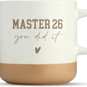 Master Graduation Gift Mug 2026, Coffee Mug with Saying