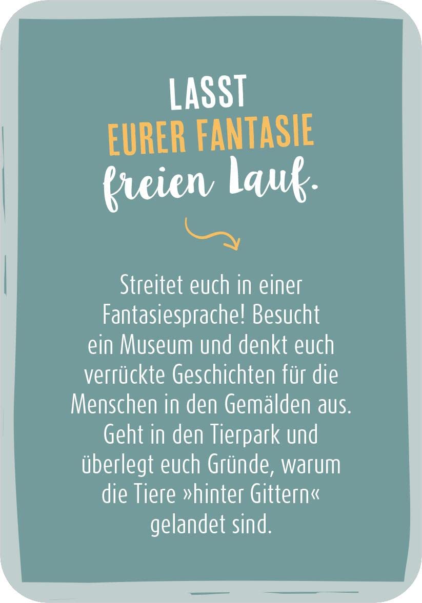 99 herrlich verrückte Ideen für euer Leben zu zweit: Bucket-List-Kärtchen für Paare, Geschenk zur Hochzeit oder zum Valentinstag – Bild 6