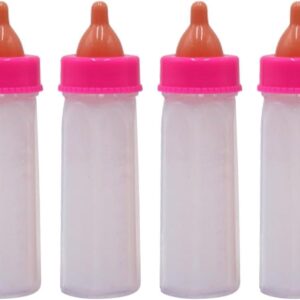 Milchflasche für – Lustiges Requisit mit verschwindender Flüssigkeit für Bühnenaufführungen Spiele (White, One Size)