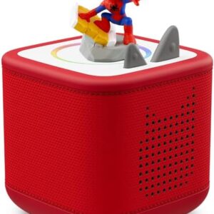 tonies Toniebox 2 Bundle Including 1 Spidey and His Super Friends, Red, Audio Player for Audiobooks, Songs, Fall asleep and Tonieplay for Children