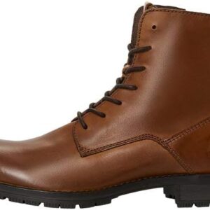 Jack and Jones Men’s Leather Boots Elegant Ankle Boots