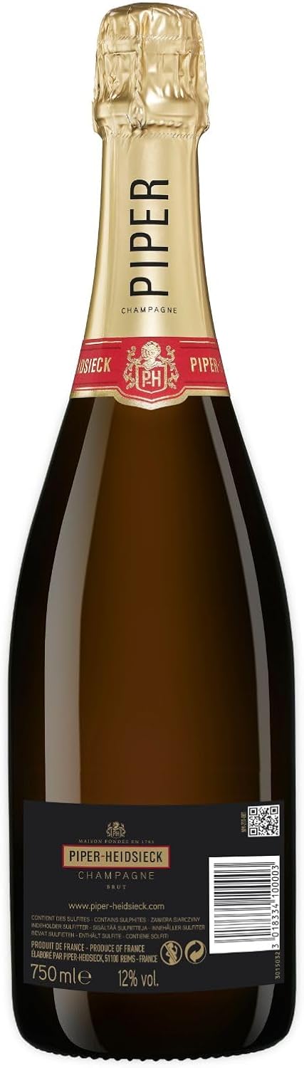 Piper Heidsieck Champagne Cuvée Brut in Gift Box (1 x 0.75 L) – Bild 4