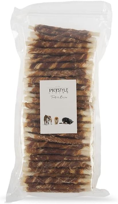 Chew Stick with Duck Dog Snack 12.5 cm Pack of 100